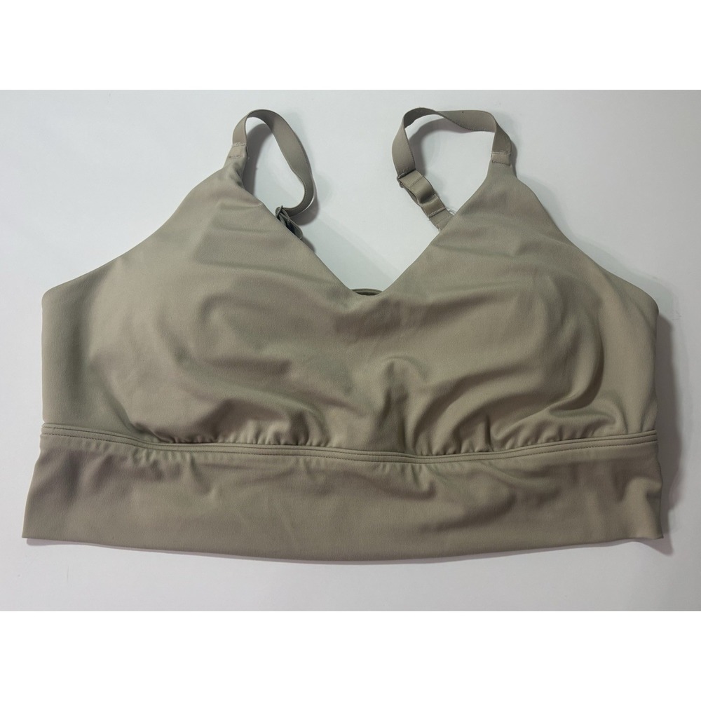 Offline By AERIE Tan XXL Stretch Sports Bra Real Me Beige Padded